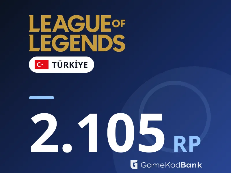 League of Legends Türkiye 2.105 RP