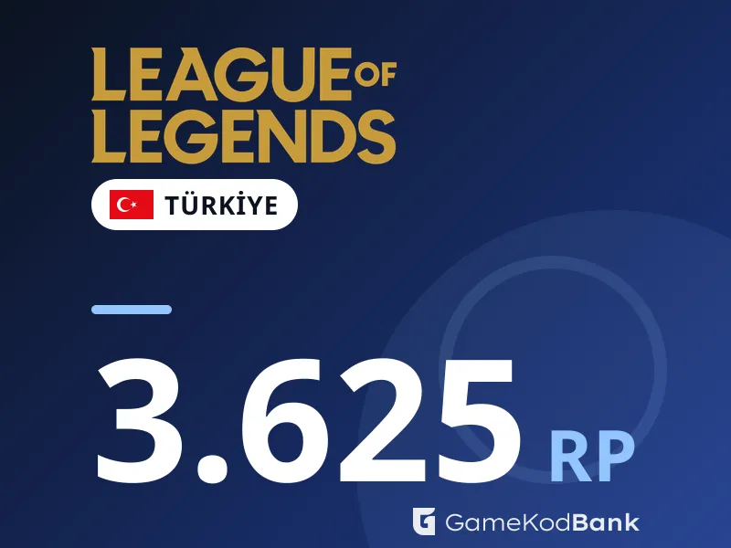 League of Legends Türkiye 3.625 RP