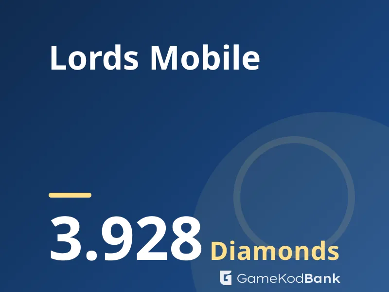 Lords Mobile 3.928 Diamonds