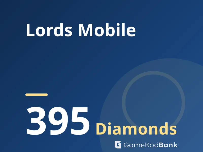 Lords Mobile 395 Diamonds