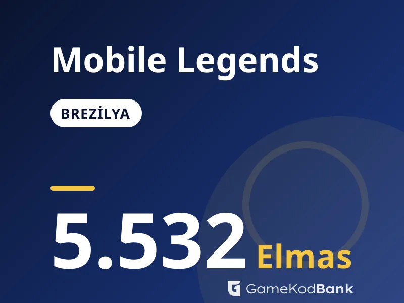 Mobile Legends Brezilya 5.532 Elmas