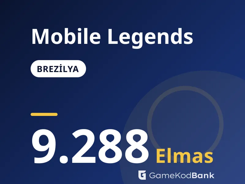 Mobile Legends Brezilya 9.288 Elmas