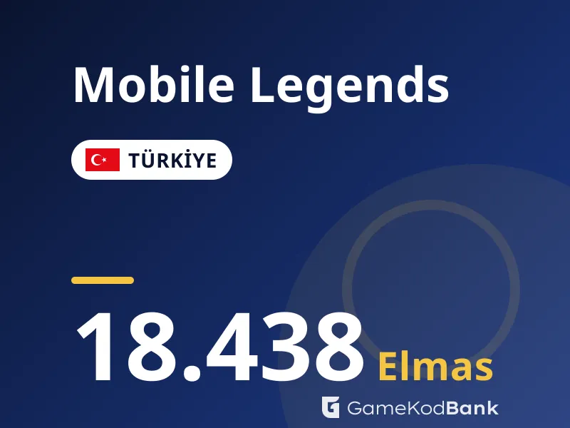 Mobile Legends Türkiye 18.438 Elmas
