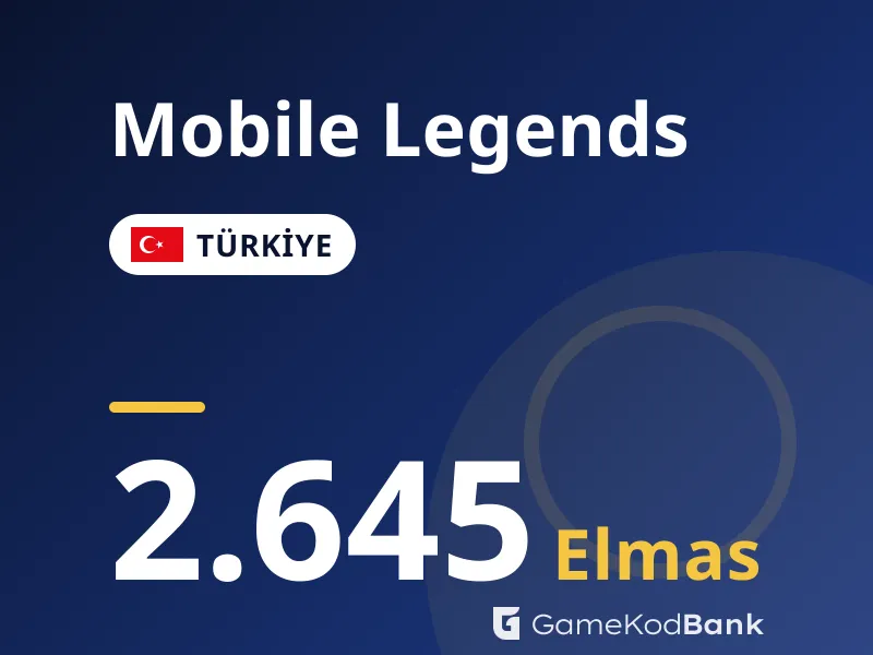 Mobile Legends Türkiye 2.645 Elmas