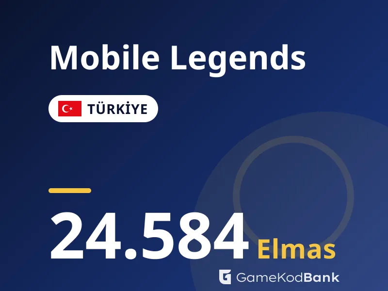 Mobile Legends Türkiye 24.584 Elmas