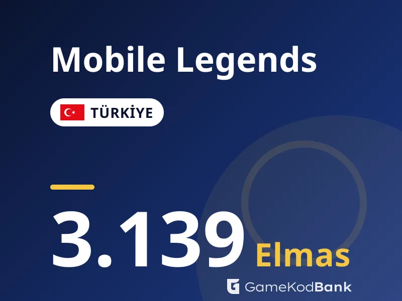 Mobile Legends Türkiye 3.139 Elmas