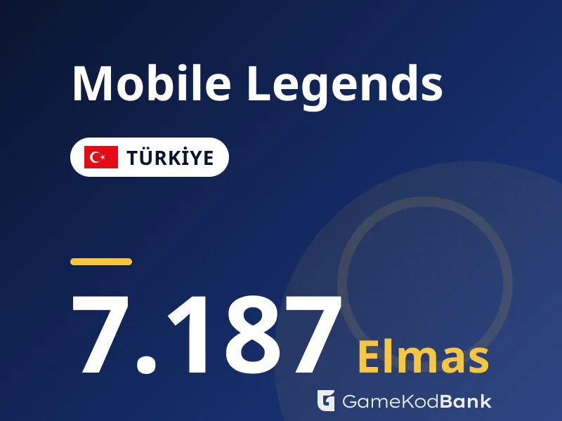 Mobile Legends Türkiye 7.187 Elmas