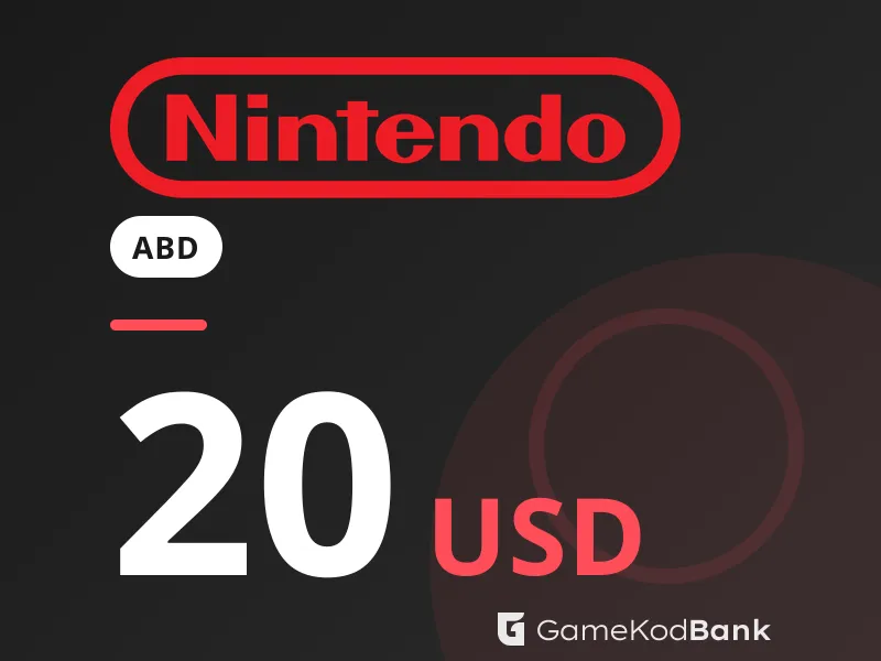 Nintendo eShop ABD 20 USD