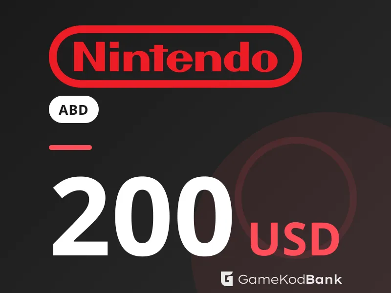 Nintendo eShop ABD 200 USD