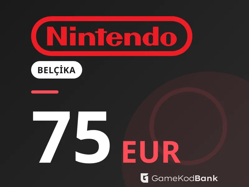 Nintendo eShop Belçika 75 EUR