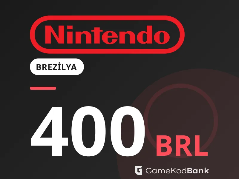 Nintendo eShop Brezilya 400 BRL