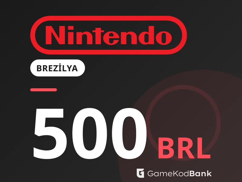 Nintendo eShop Brezilya 500 BRL