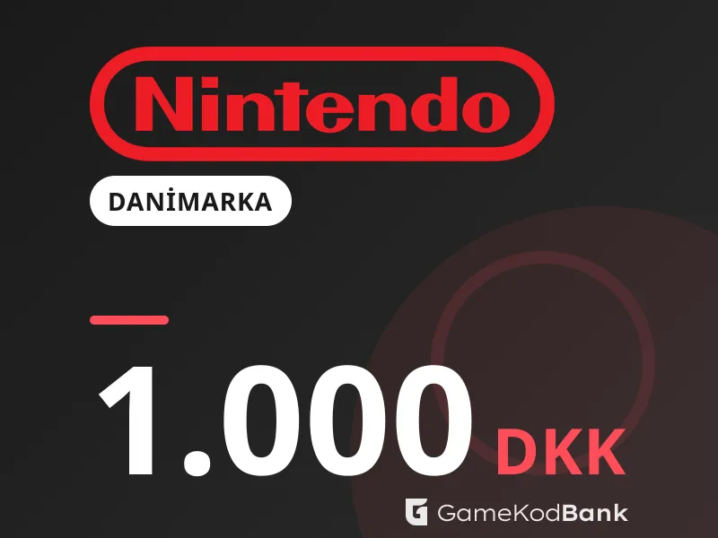 Nintendo eShop Danimarka 1.000 DKK