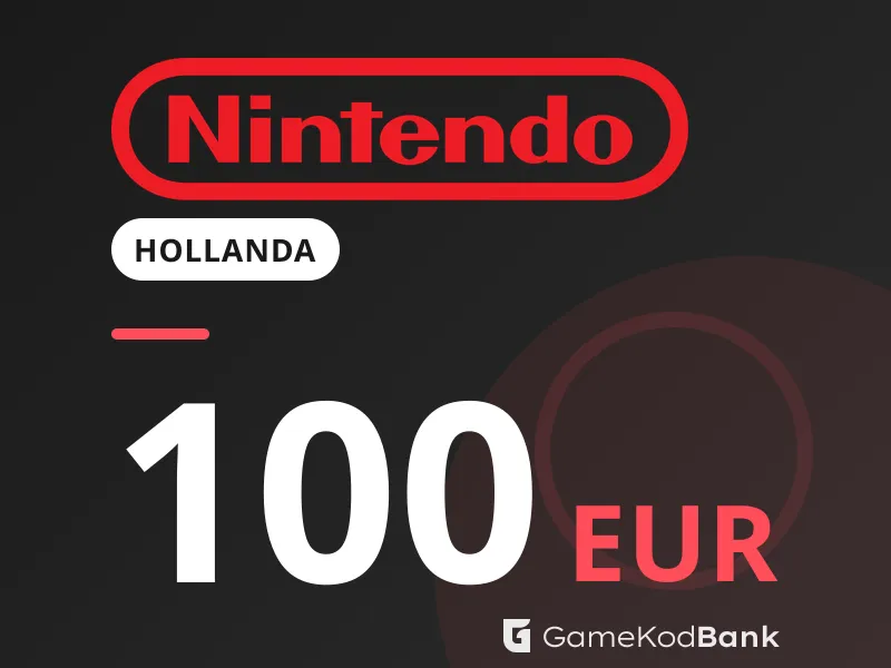 Nintendo eShop Hollanda 100 EUR