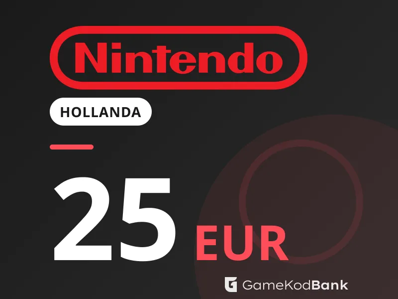 Nintendo eShop Hollanda 25 EUR