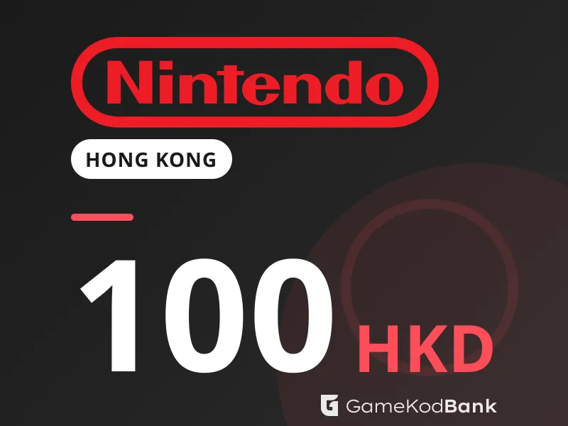 Nintendo eShop Hong Kong 100 HKD