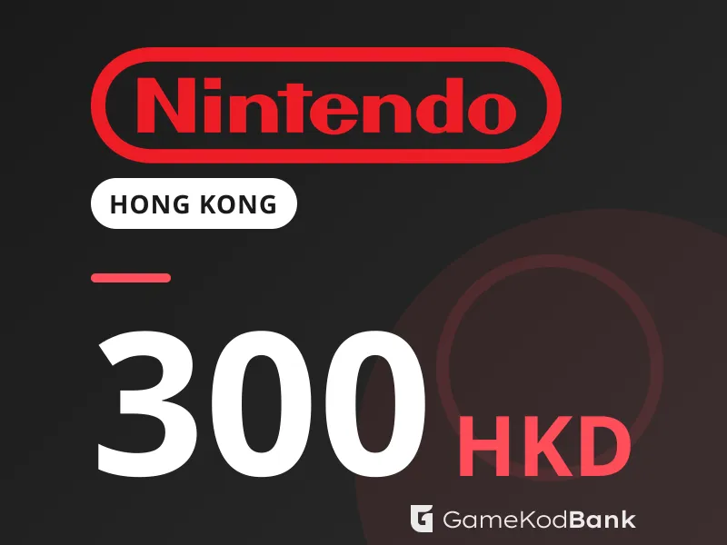 Nintendo eShop Hong Kong 300 HKD