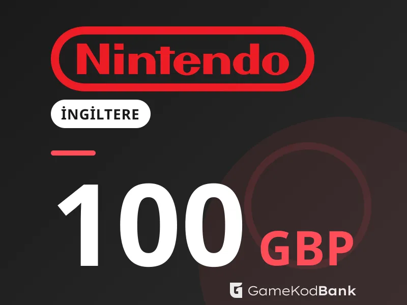 Nintendo eShop İngiltere 100 GBP