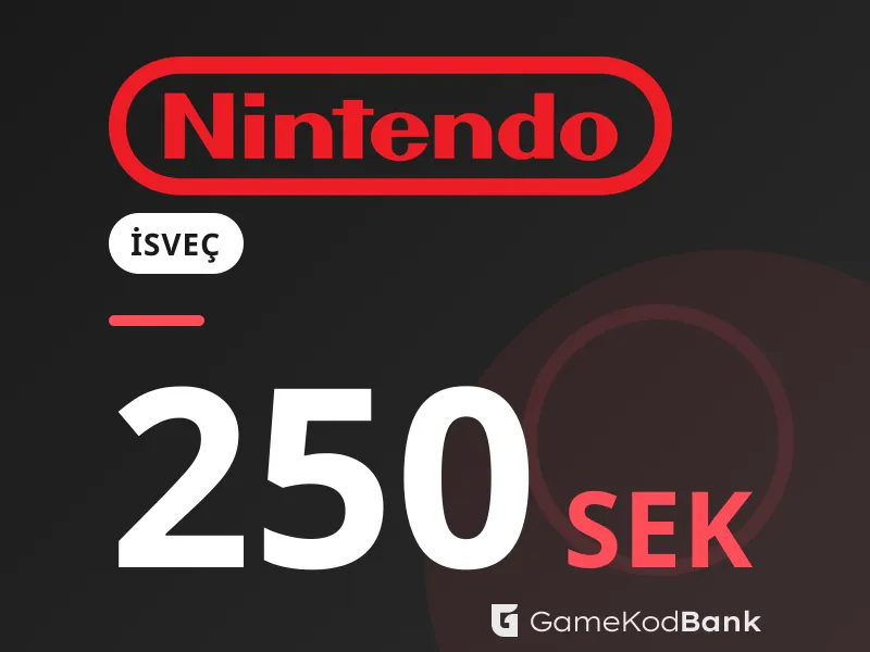 Nintendo eShop İsveç 250 SEK