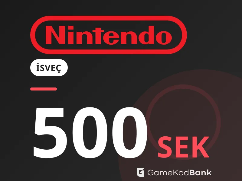 Nintendo eShop İsveç 500 SEK