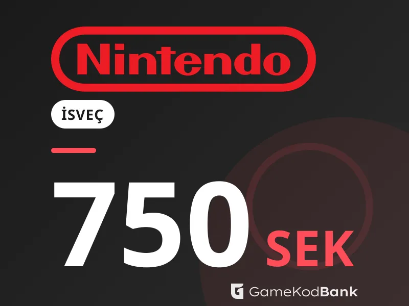 Nintendo eShop İsveç 750 SEK