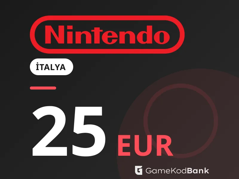 Nintendo eShop İtalya 25 EUR