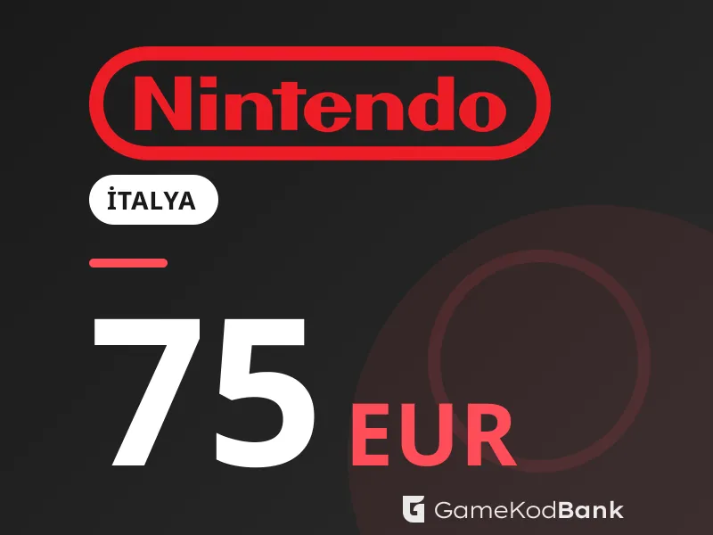 Nintendo eShop İtalya 75 EUR