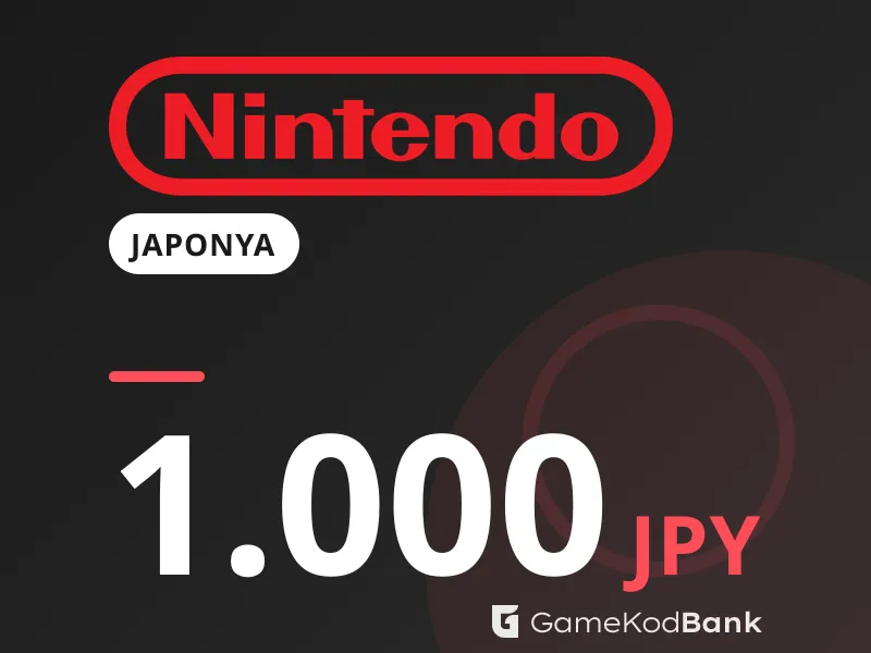 Nintendo eShop Japonya 1.000 JPY