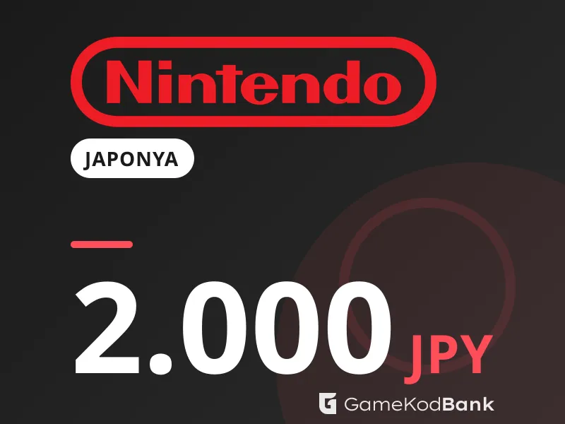 Nintendo eShop Japonya 2.000 JPY