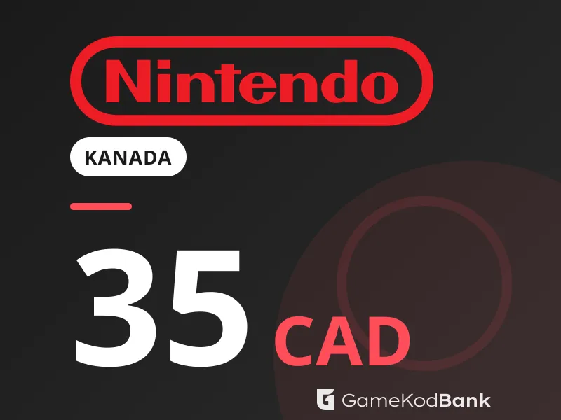 Nintendo eShop Kanada 35 CAD