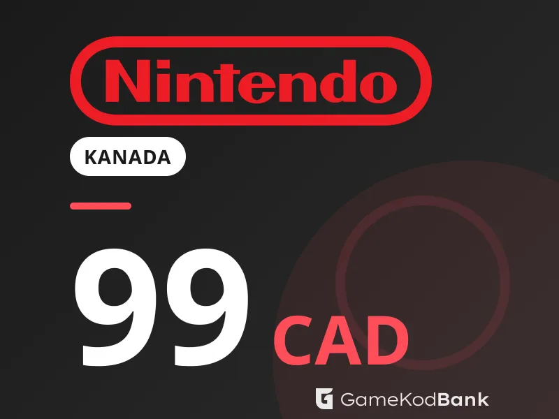 Nintendo eShop Kanada 99 CAD