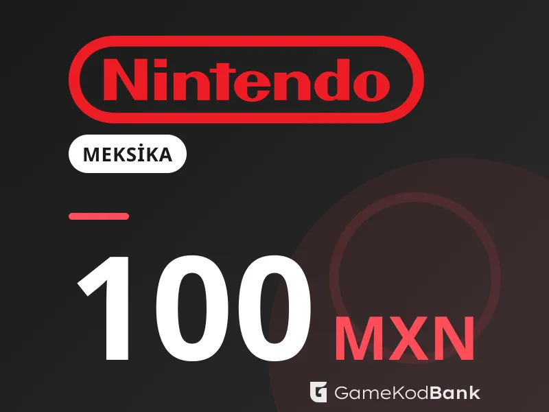Nintendo eShop Meksika 100 MXN