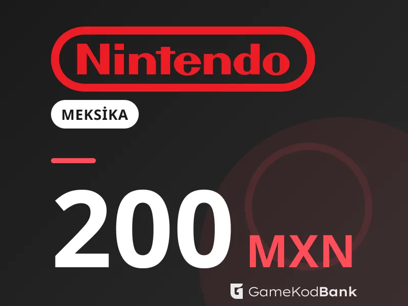 Nintendo eShop Meksika 200 MXN
