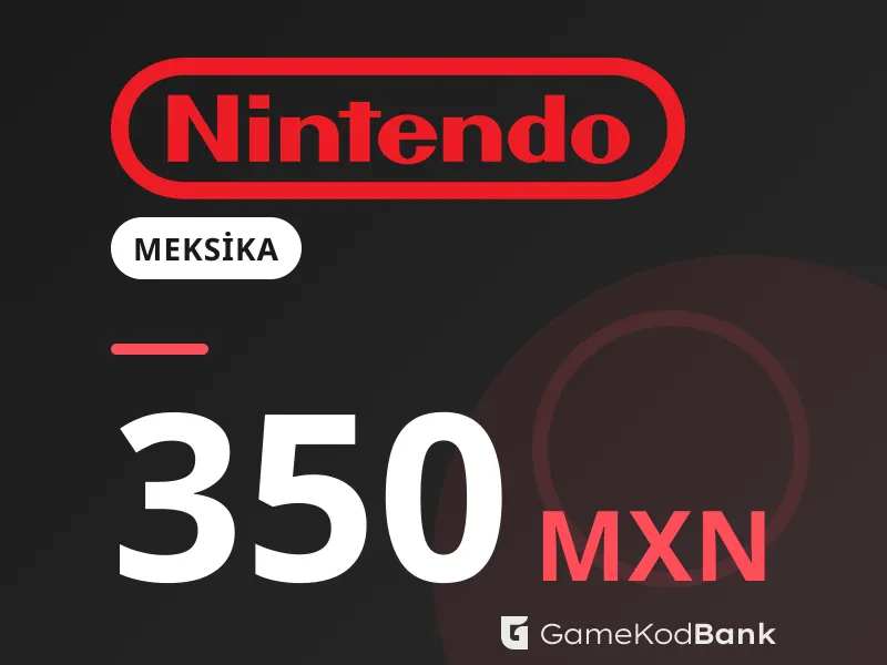 Nintendo eShop Meksika 350 MXN