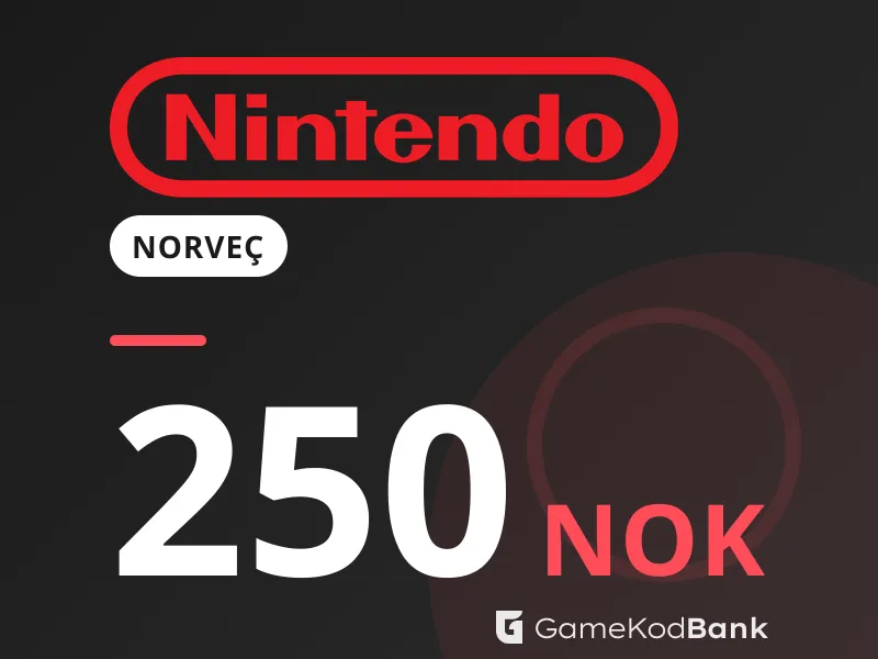 Nintendo eShop Norveç 250 NOK