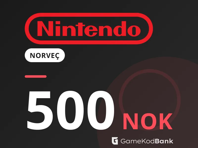 Nintendo eShop Norveç 500 NOK