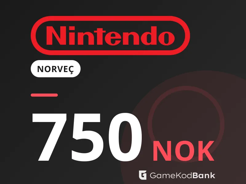 Nintendo eShop Norveç 750 NOK