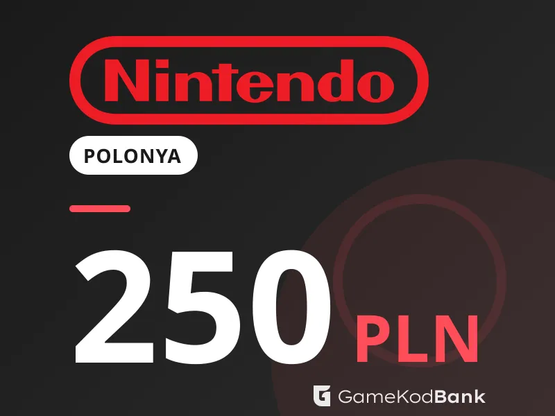 Nintendo eShop Polonya 250 PLN