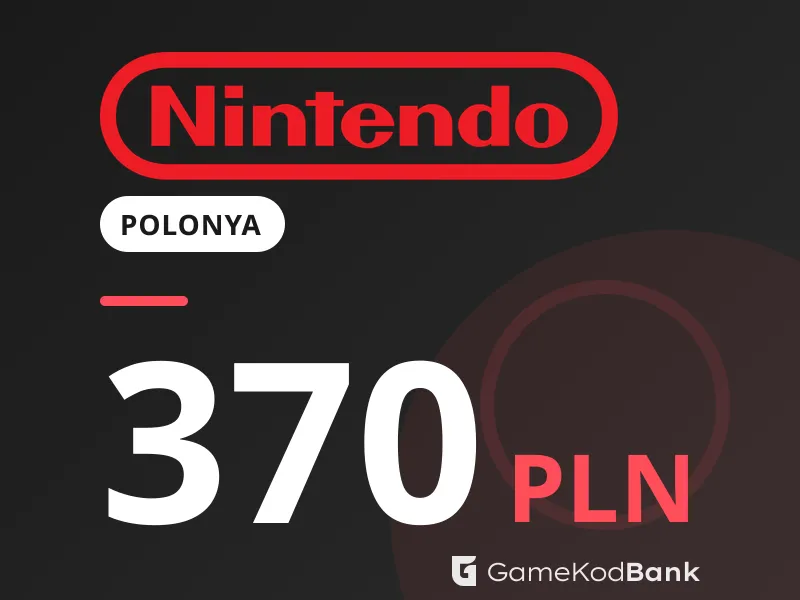 Nintendo eShop Polonya 370 PLN