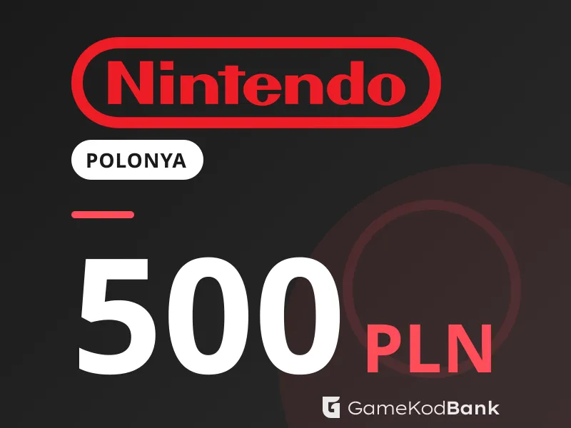 Nintendo eShop Polonya 500 PLN