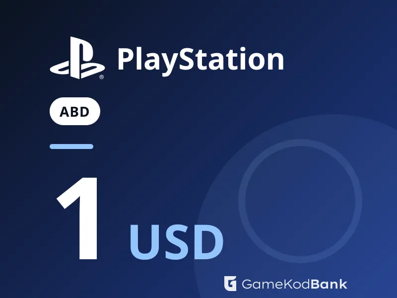 PlayStation ABD 1 USD