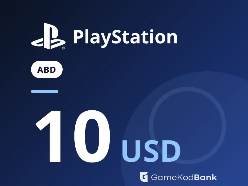 PlayStation ABD 10 USD