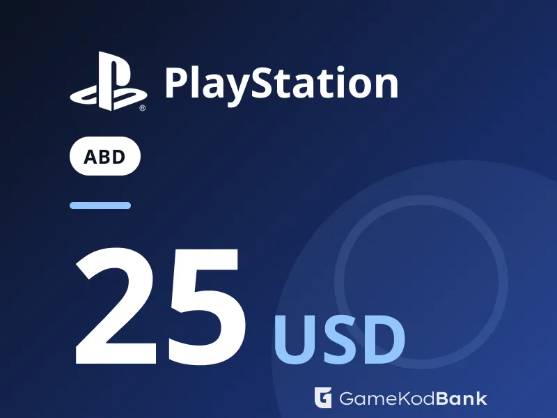 PlayStation ABD 25 USD