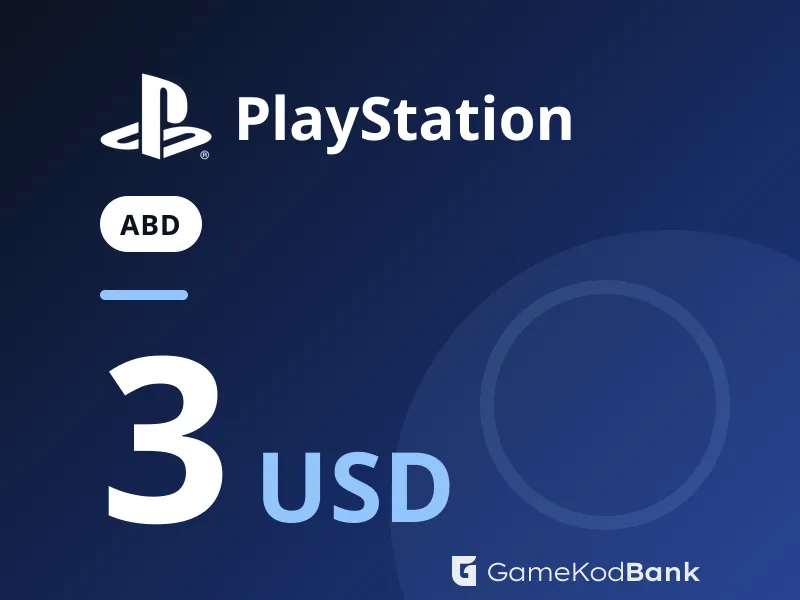 PlayStation ABD 3 USD