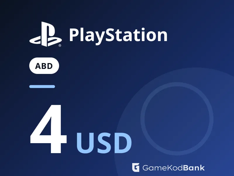 PlayStation ABD 4 USD