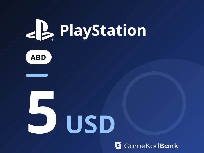 PlayStation ABD 5 USD