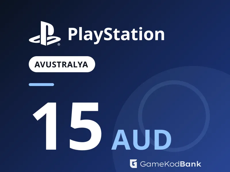 PlayStation Avustralya 15 AUD