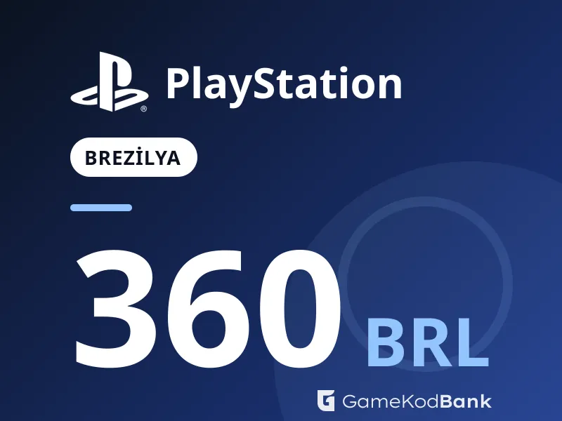 PlayStation Brezilya 360 BRL
