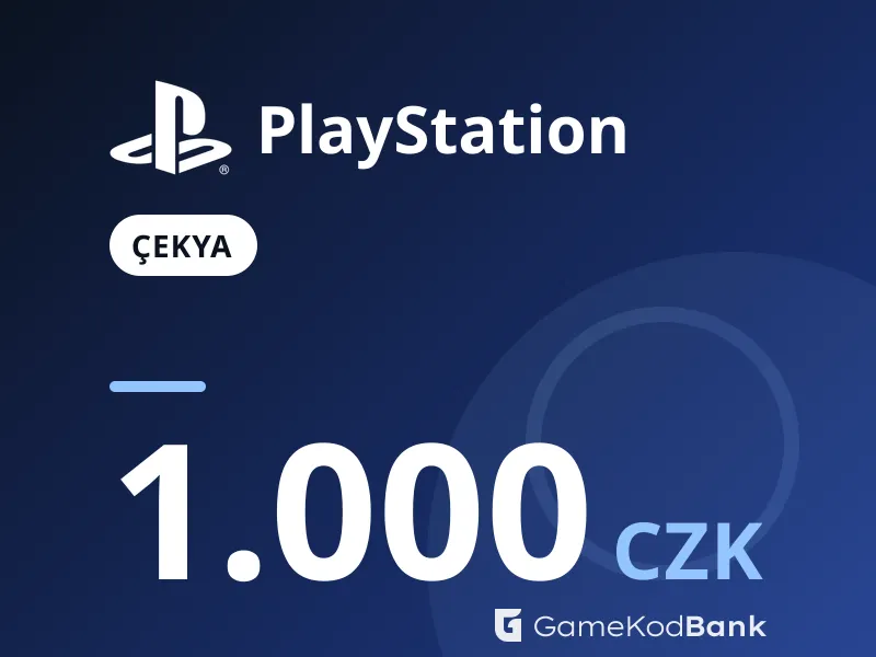PlayStation Çekya 1.000 CZK