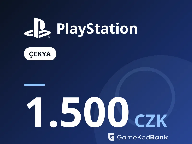 PlayStation Çekya 1.500 CZK